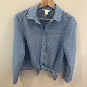 Striped dress shirt